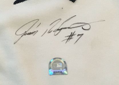 Ivan Rodriguez signed Authentic Tigers Baseball Jersey auto HOF MLB Holo COA