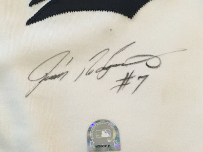 Ivan Rodriguez signed Authentic Tigers Baseball Jersey auto HOF MLB Holo COA