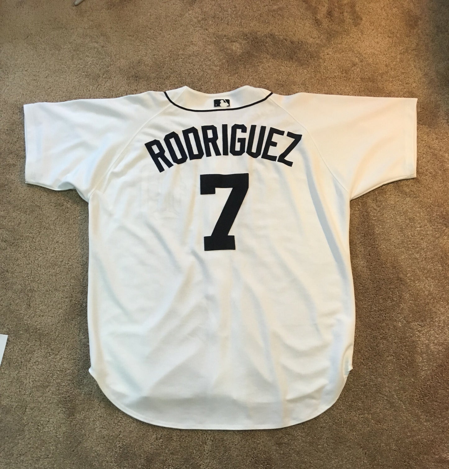Ivan Rodriguez signed Authentic Tigers Baseball Jersey auto HOF MLB Holo COA