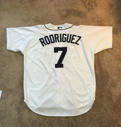 Ivan Rodriguez signed Authentic Tigers Baseball Jersey auto HOF MLB Holo COA