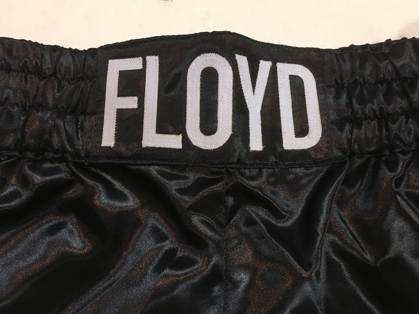 Floyd Mayweather Money signed boxing shorts trunks autograph Beckett BAS COA
