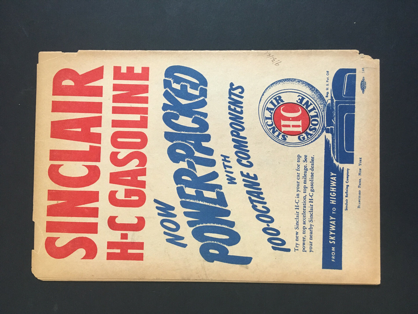 New York Giants vs Brooklyn Dodgers 8/7/1946 signed Program 4 Auto CBM COA