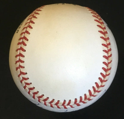 Johnny John Joseph Podres signed Full name Baseball 1955 WS MVP Auto Dodgers PSA