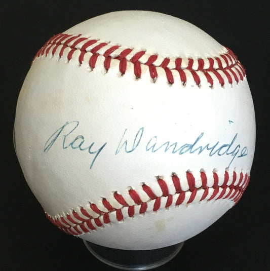Ray Dandridge signed Official NL Baseball HOF Auto PSA COA Negroe Leagues