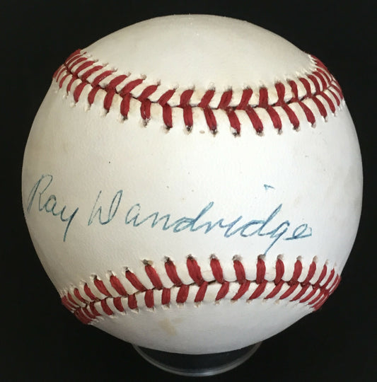 Ray Dandridge signed Official NL Baseball HOF Auto PSA COA Negroe Leagues