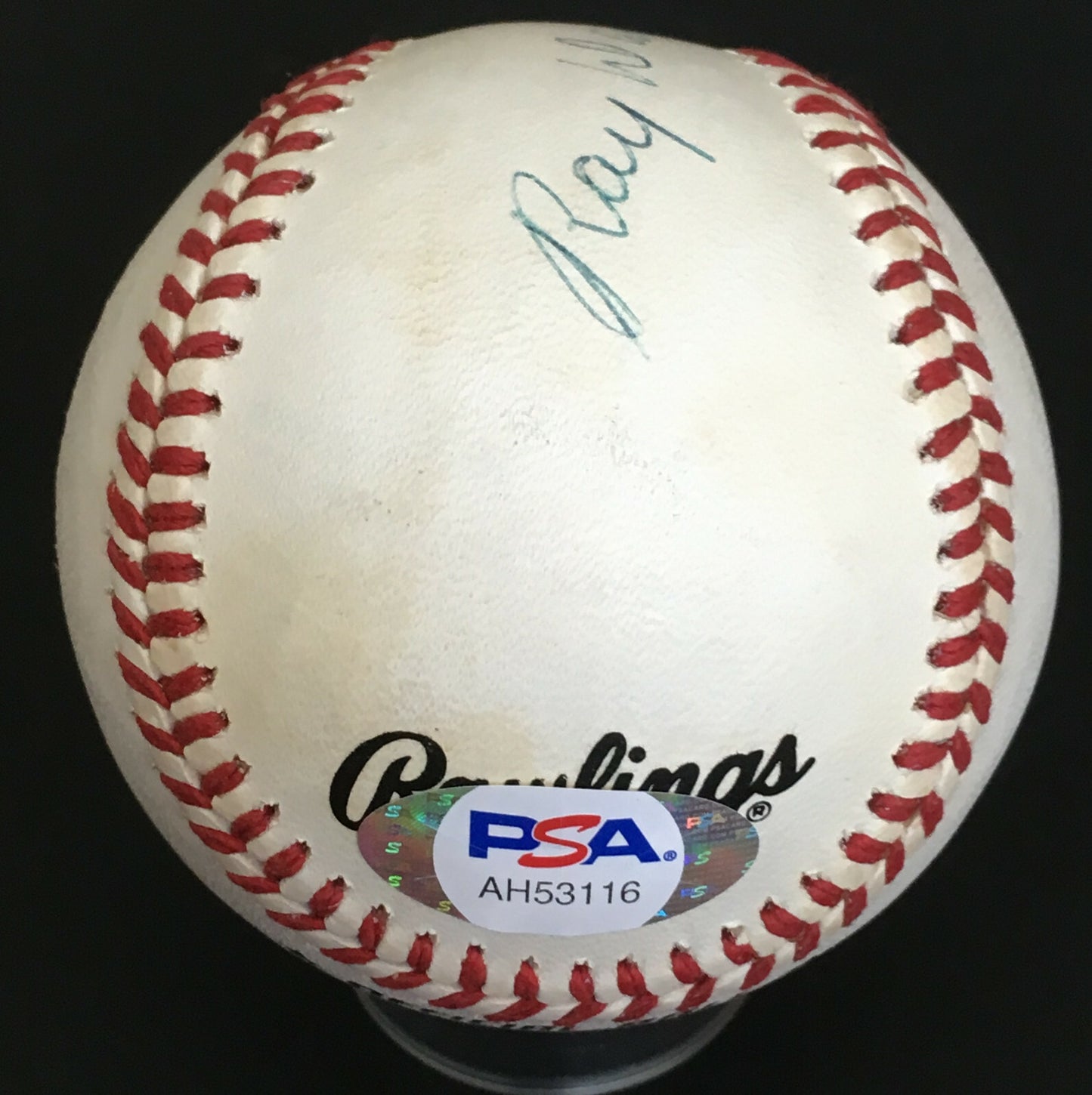 Ray Dandridge signed Official NL Baseball HOF Auto PSA COA Negroe Leagues