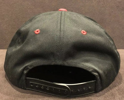 1997 Daytona 500 Checkered Flag Sports Red and Black Snapback Hat New!