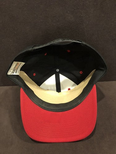 1997 Daytona 500 Checkered Flag Sports Red and Black Snapback Hat New!
