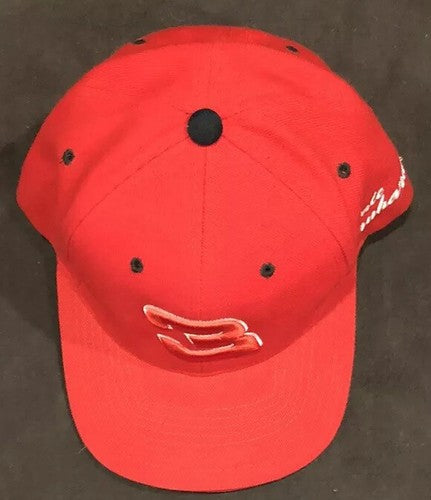 Dale Earnhardt Sr. All Red Hat #3 NASCAR One Size Snapback Cap New