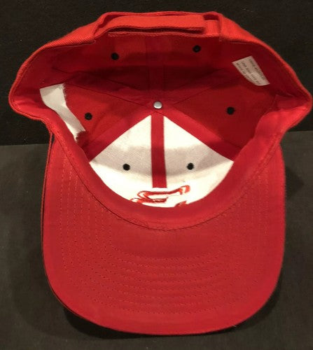 Dale Earnhardt Sr. All Red Hat #3 NASCAR One Size Snapback Cap New