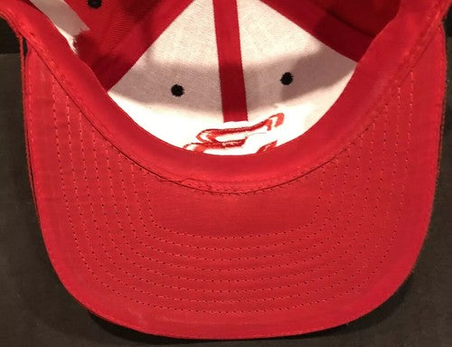 Dale Earnhardt Sr. All Red Hat #3 NASCAR One Size Snapback Cap New