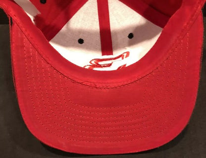 Dale Earnhardt Sr. All Red Hat #3 NASCAR One Size Snapback Cap New