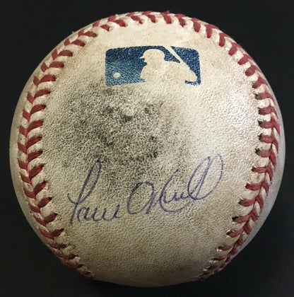 Paul O'Neill Yankees Signed 2001 ALCS Used baseball Hr Game 1 auto MLB Holo Auth