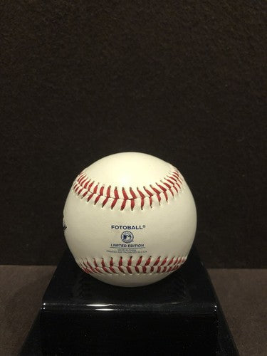 2000 Mets NL Champions Limited Edition fotoball baseball with WS Logo new MLB