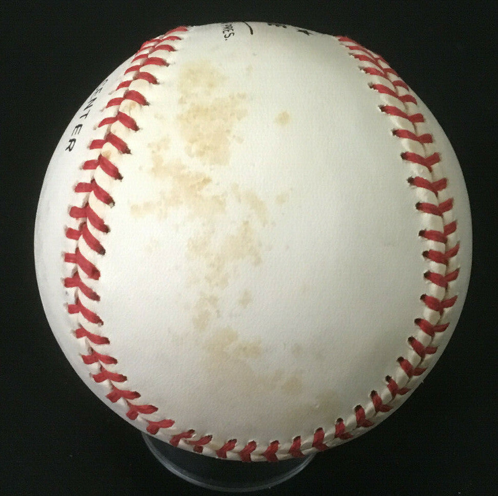 Eric Davis Reds Signed Official NL Baseball vintage Autograph Rare CBM COA