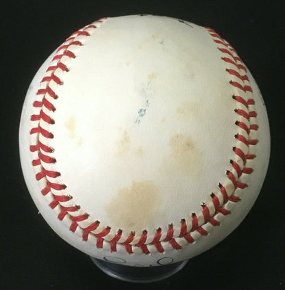 Eric Davis Reds Signed Official NL Baseball vintage Autograph Rare CBM COA