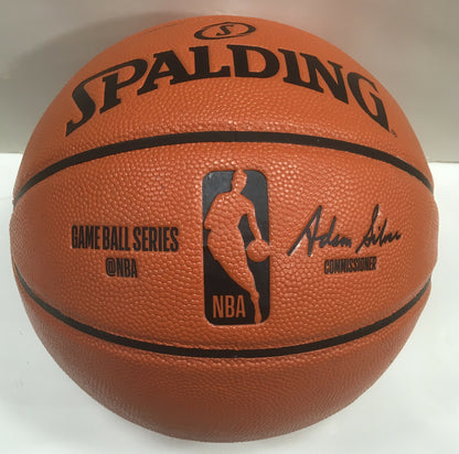 Zion Williams Pelicans signed Spalding Basketball Rookie Autograph Fanatics COA