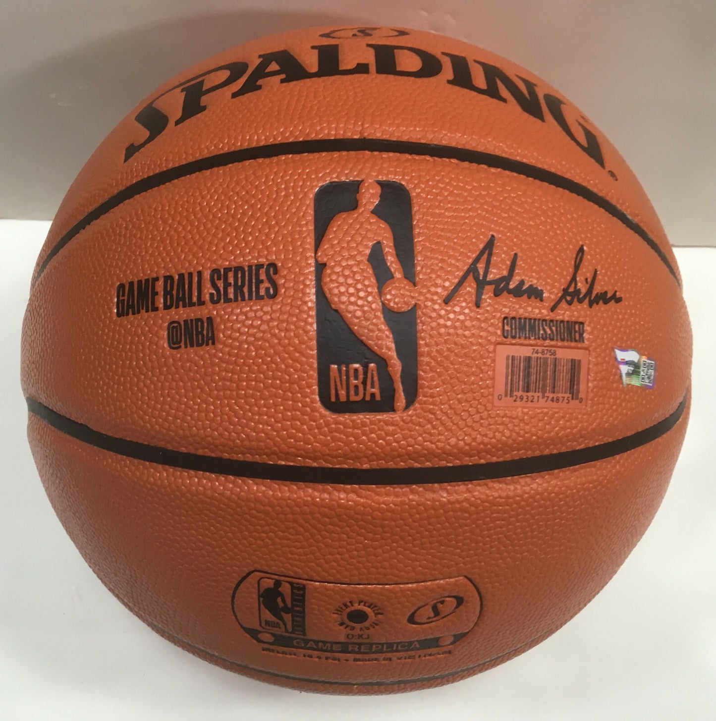 Zion Williams Pelicans signed Spalding Basketball Rookie Autograph Fanatics COA