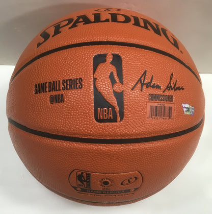 Zion Williams Pelicans signed Spalding Basketball Rookie Autograph Fanatics COA