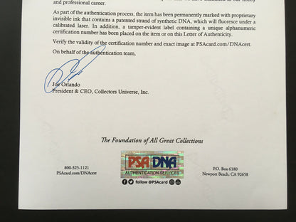 George HW Bush 41st President USA Signed 8x10 photo Autograph PSA Letter Coa