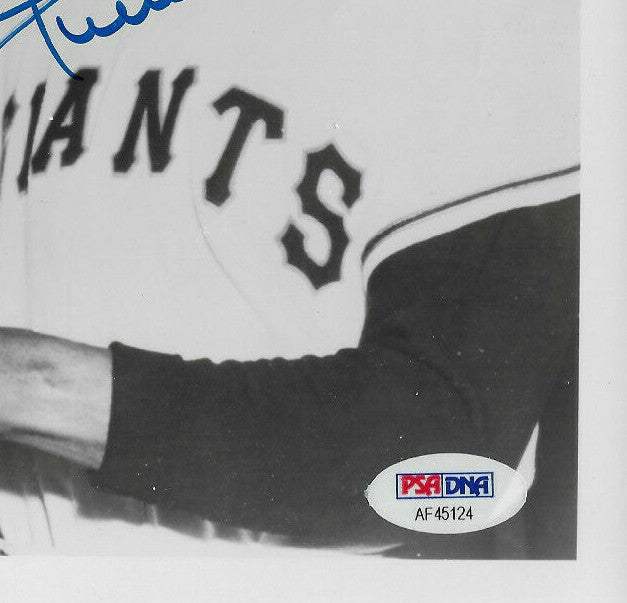 Willie Mays Duke Snider signed 8x10 Bat Game photo Mint Autograph HOF PSA LOA