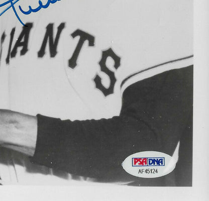 Willie Mays Duke Snider signed 8x10 Bat Game photo Mint Autograph HOF PSA LOA