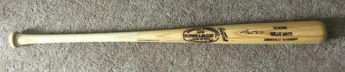 Willie Mays signed Game Model Louisville Slugger bat Mint Autograph HOF PSA COA