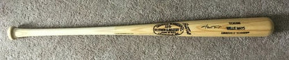 Willie Mays signed Game Model Louisville Slugger bat Mint Autograph HOF PSA COA