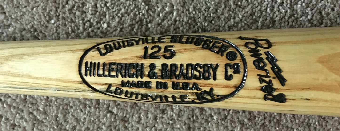 Willie Mays signed Game Model Louisville Slugger bat Mint Autograph HOF PSA COA