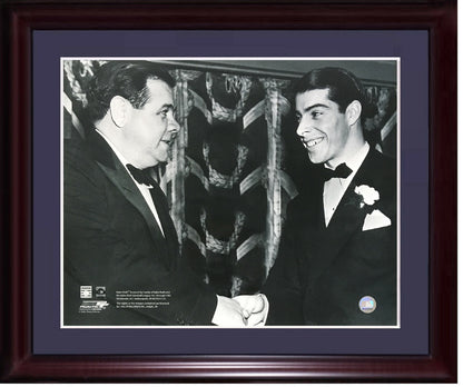 Babe Ruth Joe DiMaggio NY Yankees 16x20 framed photo File 1938 Banquet Licensed