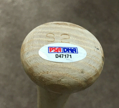Monte Irvin signed full name Stat Baseball bat HOF 1973 1951 WS Mint Auto PSA