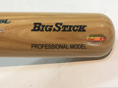 Tom Seaver Mets signed Big Stick INS 4 Stat Baseball Bat HOF 92 Auto RJ.COM COA