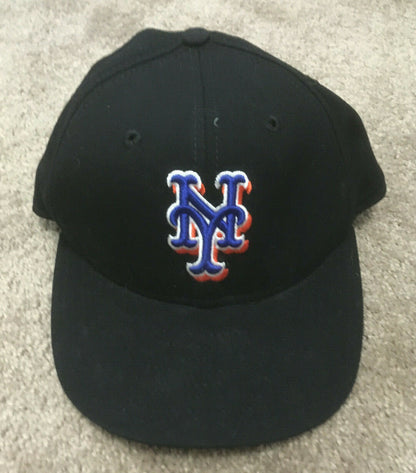 Endy Chavez signed game used 2007 Mets hat Cap autograph Steiner LOA
