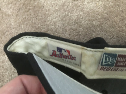 Endy Chavez signed game used 2007 Mets hat Cap autograph Steiner LOA