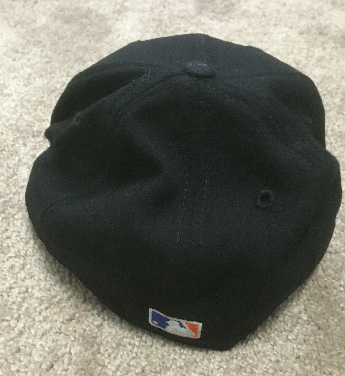 Endy Chavez signed game used 2007 Mets hat Cap autograph Steiner LOA
