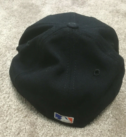 Endy Chavez signed game used 2007 Mets hat Cap autograph Steiner LOA