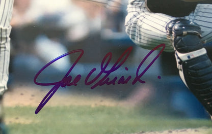Yankees Perfect game Signed 16x20 Photo 6 Auto Don Larsen Berra framed holo COA