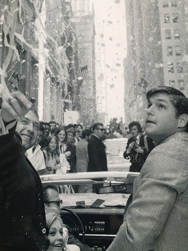 TOM SEAVER JERRY KOOSMAN 1969 METS World Series Parade 16x20 Photo File Champs