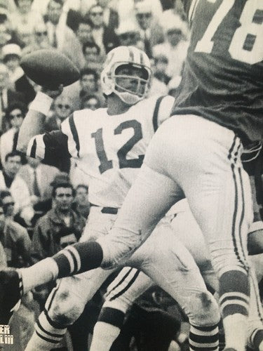 Joe Namath 1969 NY Jets 16x20 Photo Super Bowl 3 HOF Photofile Licensed NFL Holo
