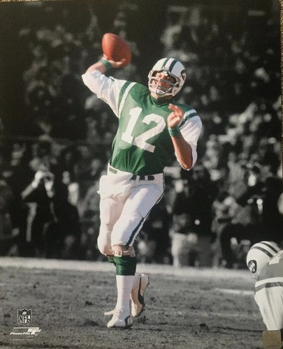 Joe Namath NY Jets 16x20  photo Spotlight HOF Photofile Holo Licensed Action