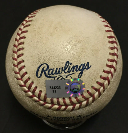 Tom Glavine signed game used 298 Win Baseball autograph Mlb PSA Steiner LOA Hof