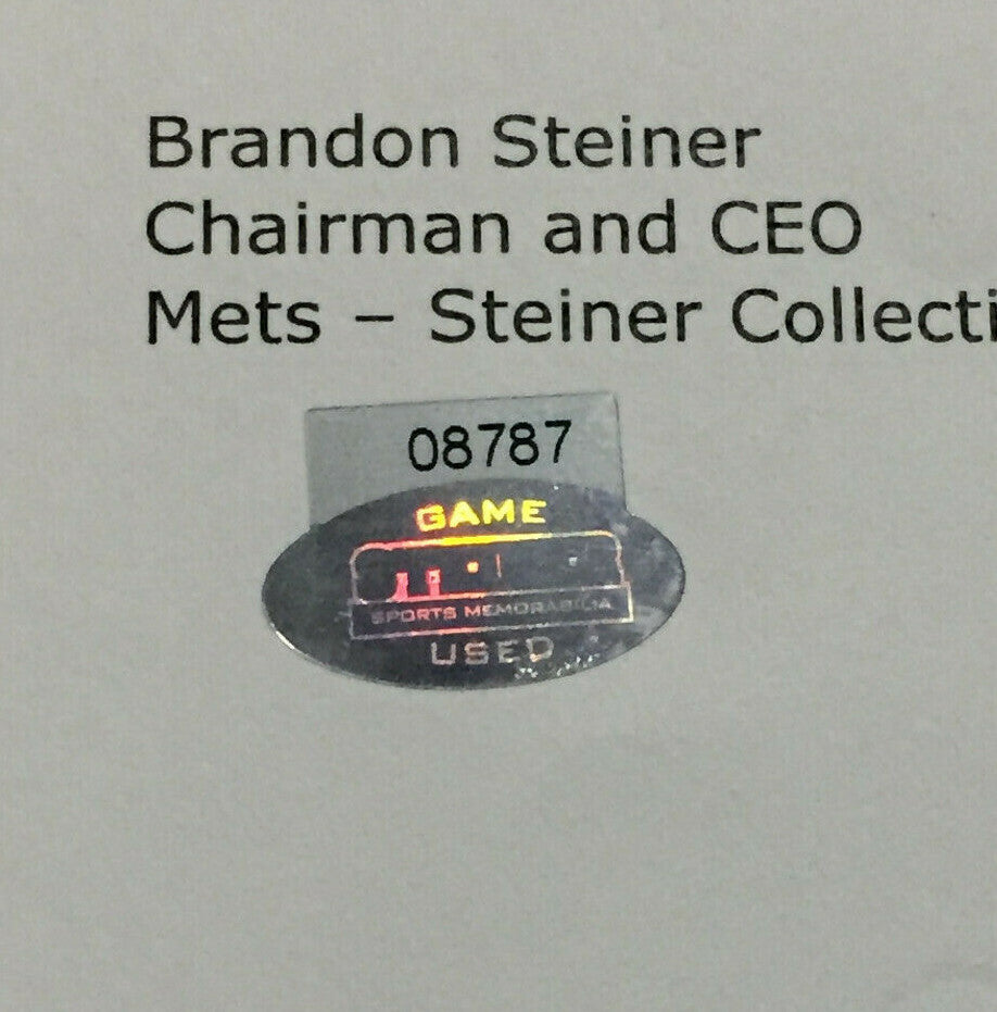 Tom Glavine signed game used 298 Win Baseball autograph Mlb PSA Steiner LOA Hof