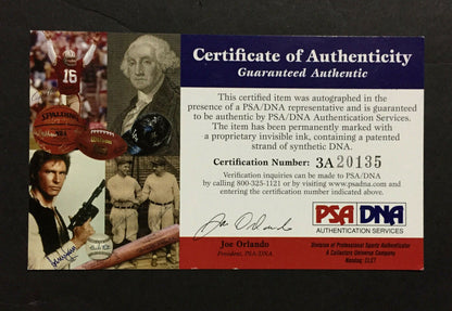 Tom Glavine signed game used 298 Win Baseball autograph Mlb PSA Steiner LOA Hof