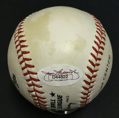 Carl Hubbell NY Giants Signed Official NL Baseball Autograph HOF JSA COA
