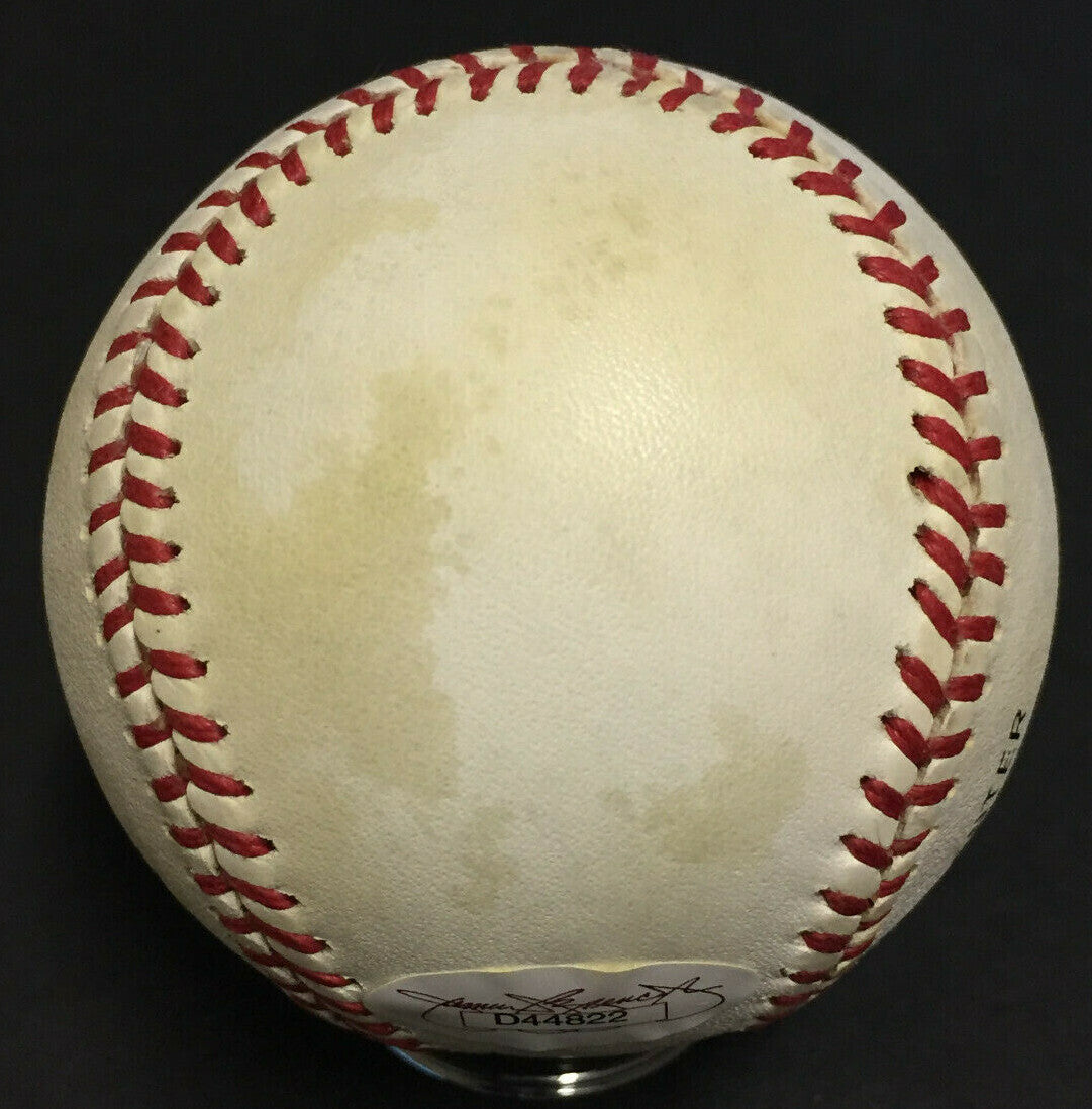 Carl Hubbell NY Giants Signed Official NL Baseball Autograph HOF JSA COA