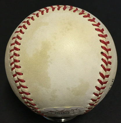 Carl Hubbell NY Giants Signed Official NL Baseball Autograph HOF JSA COA