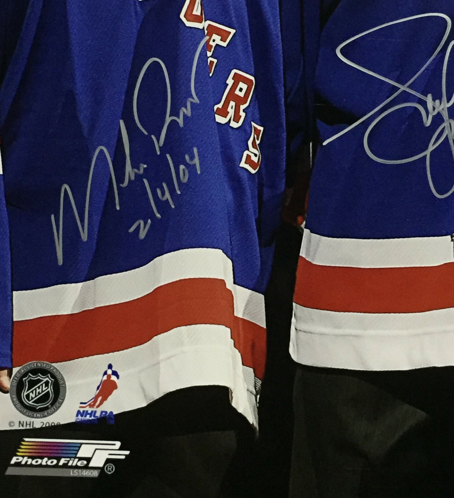 Rangers 1994 Core 4 signed 16x20 photo Framed autograph Mark Messier Steiner COA