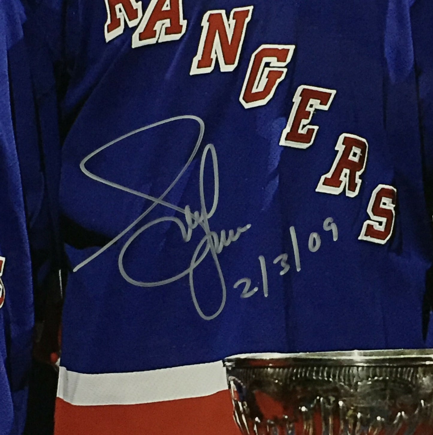 Rangers 1994 Core 4 signed 16x20 photo Framed autograph Mark Messier Steiner COA