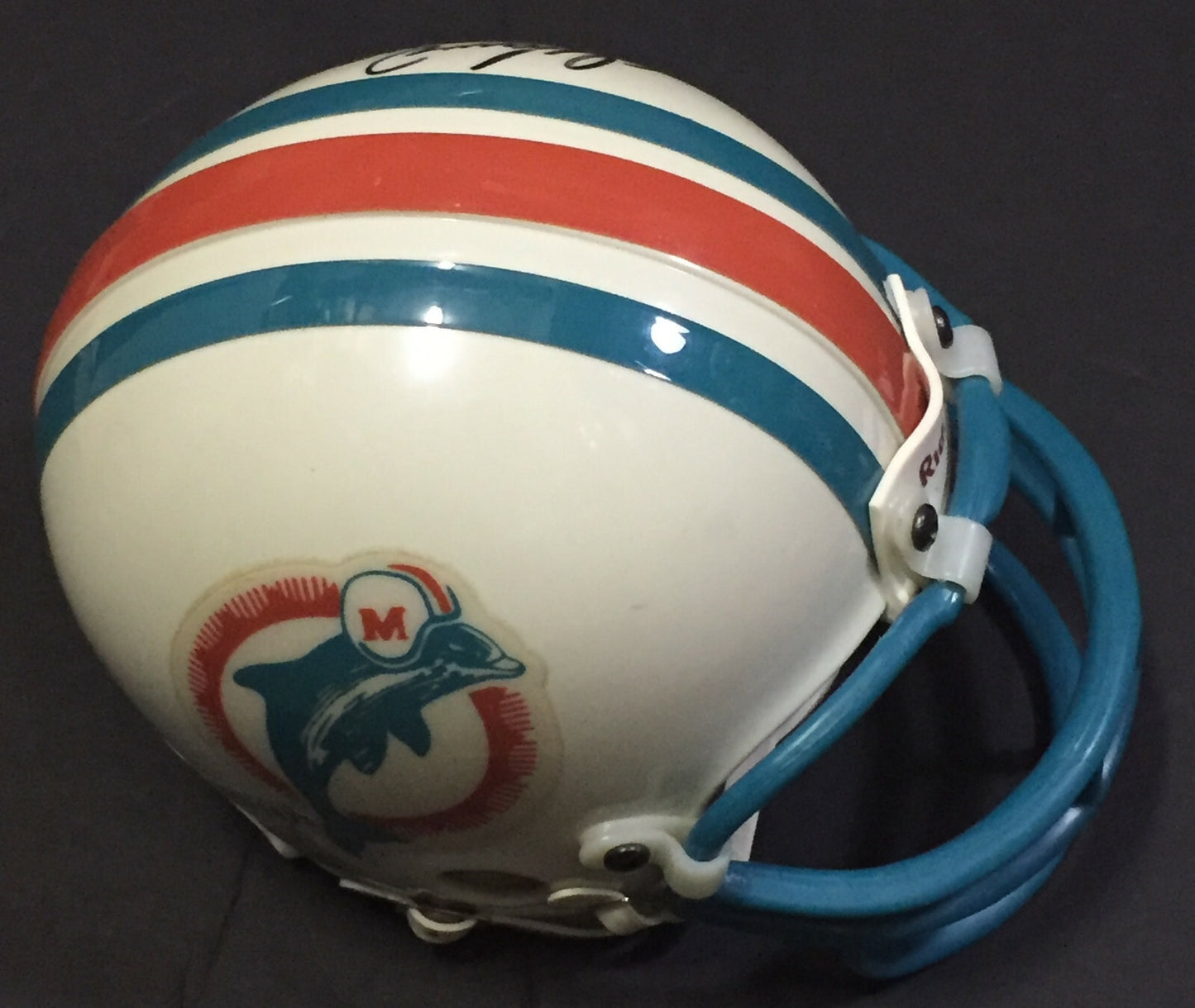 Dan Marino Signed Miami Dolphins Mini Football Helmet 343 Td Auto HOF UDA COA LE