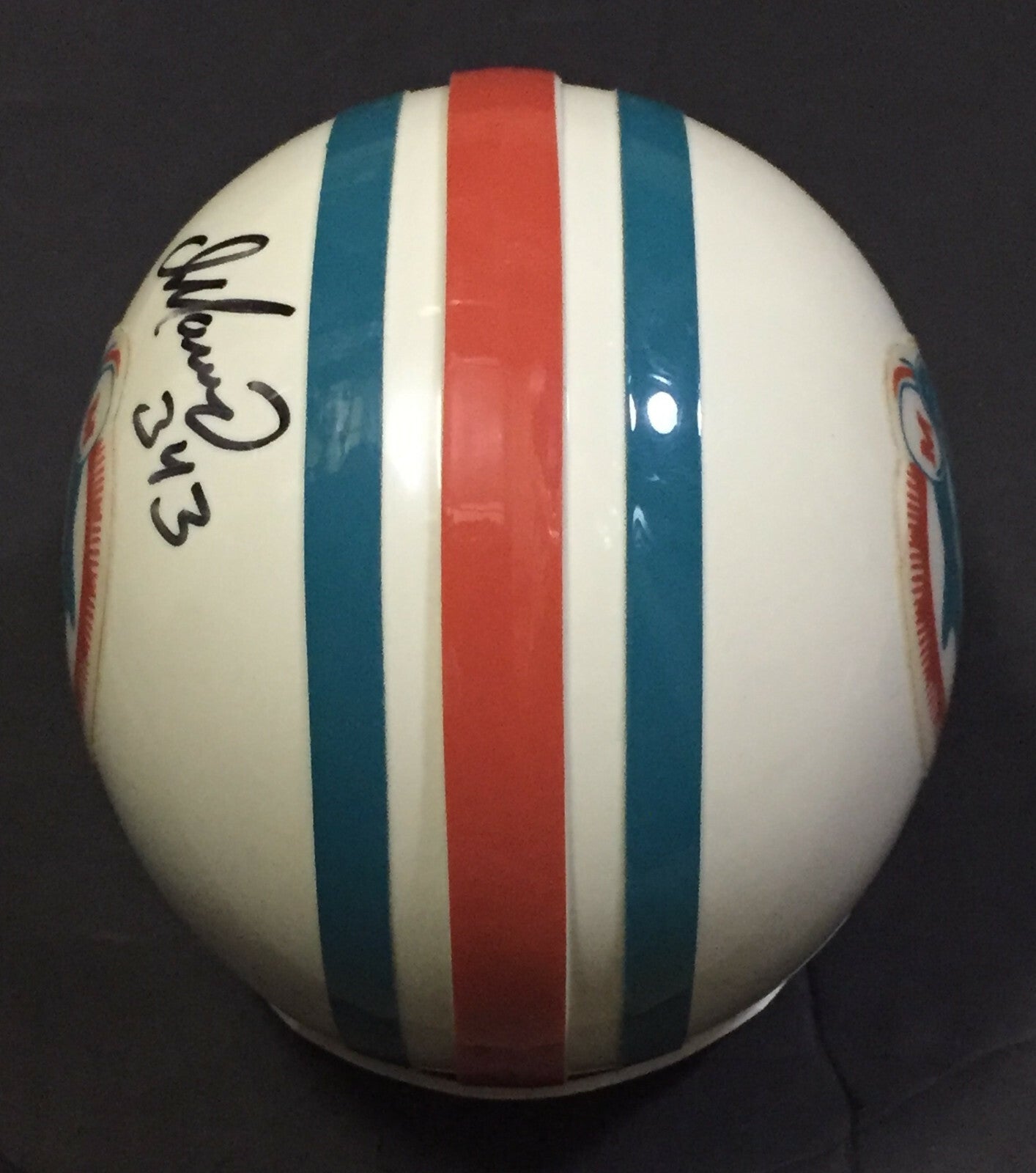 Dan Marino Signed Miami Dolphins Mini Football Helmet 343 Td Auto HOF UDA COA LE